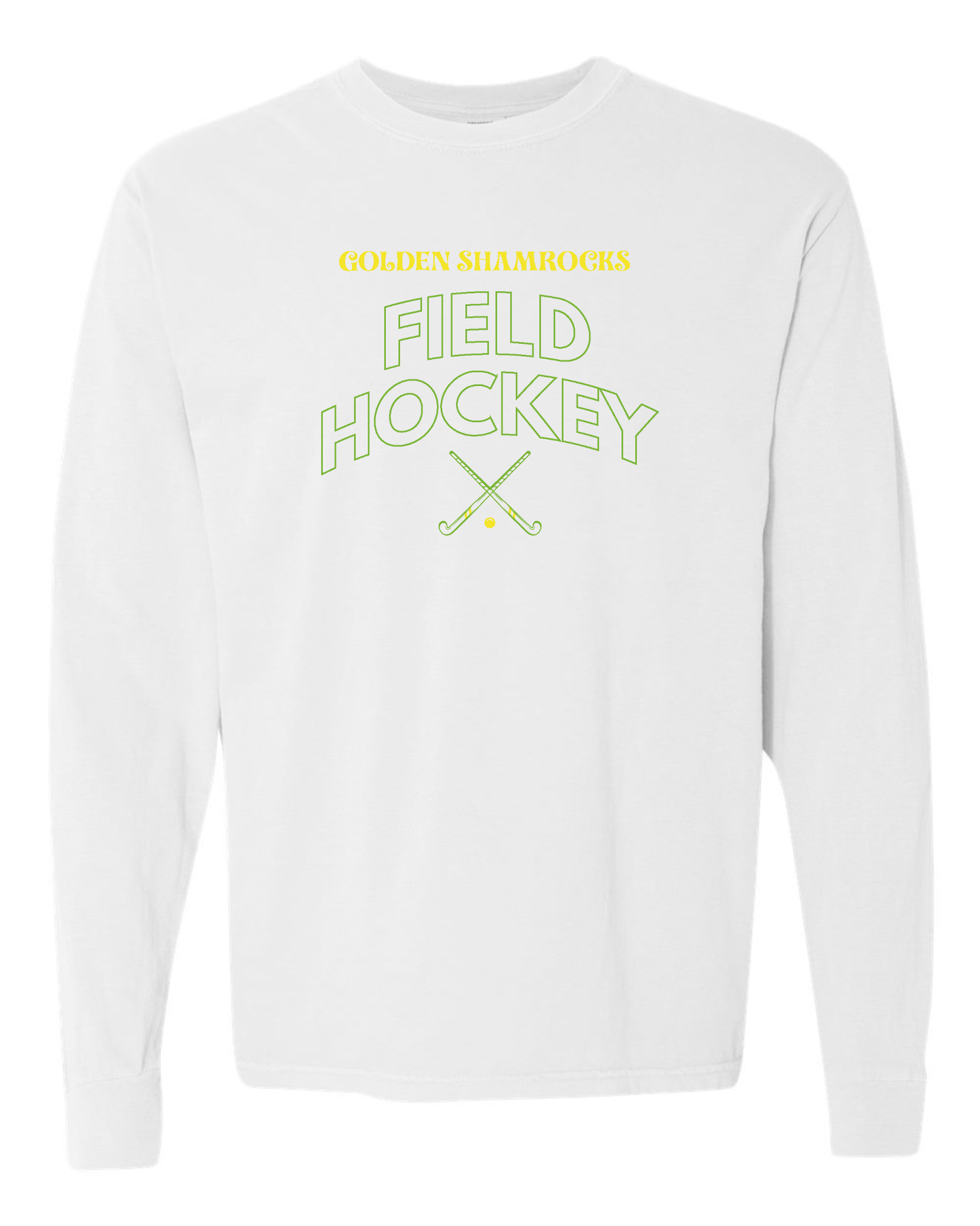 Dublin Field Hockey Comfort Colors Unisex Vintage Long Sleeve Tee