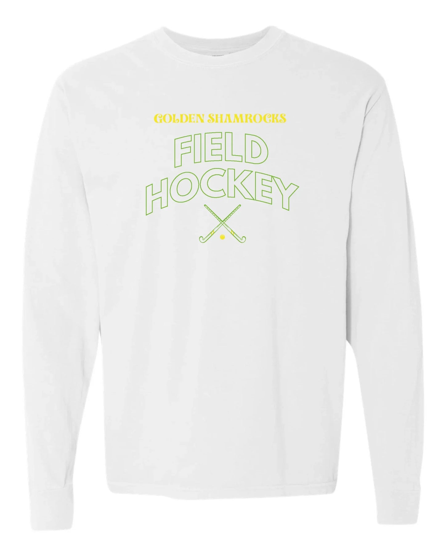 Dublin Field Hockey Comfort Colors Unisex Vintage Long Sleeve Tee - Varsity92