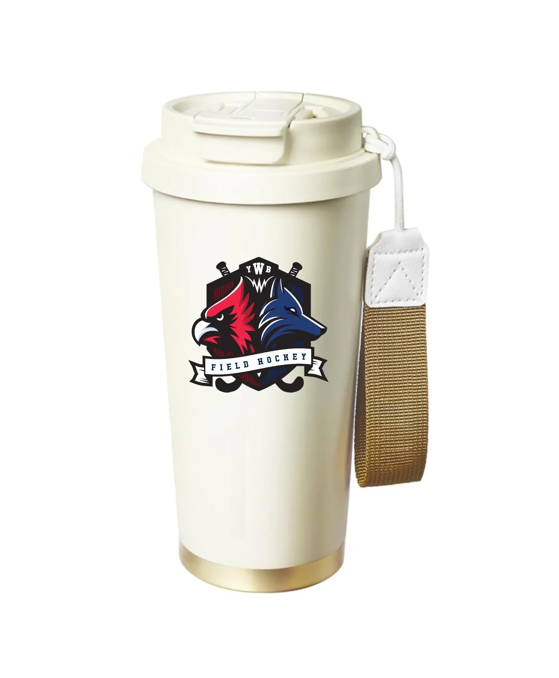 "WYB FIELD HOCKEY" 16oz Stainless Steel Tumbler - Varsity92