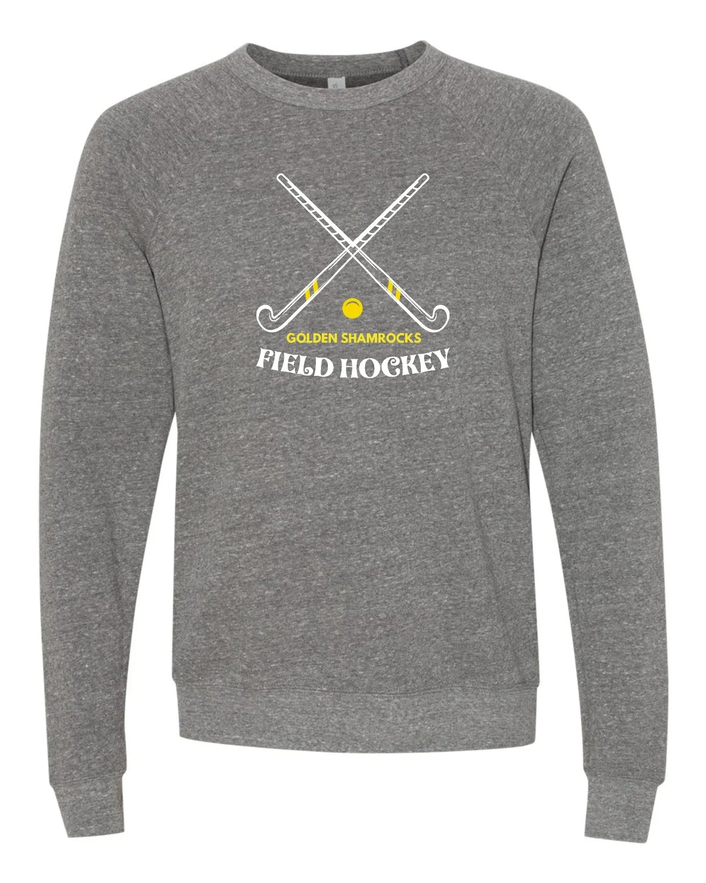 Dublin Field Hockey "Golden Shamrocks" Youth Unisex Super Soft Crew Sweatshirt - Varsity92