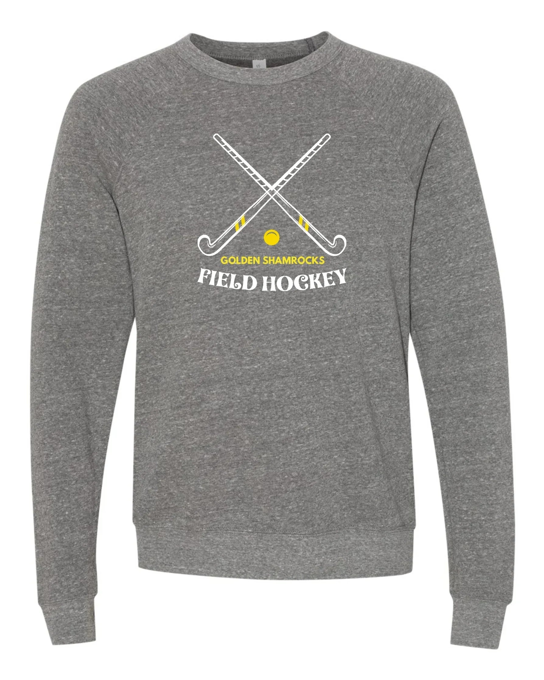 Dublin Field Hockey "Golden Shamrocks" Youth Unisex Super Soft Crew Sweatshirt - Varsity92
