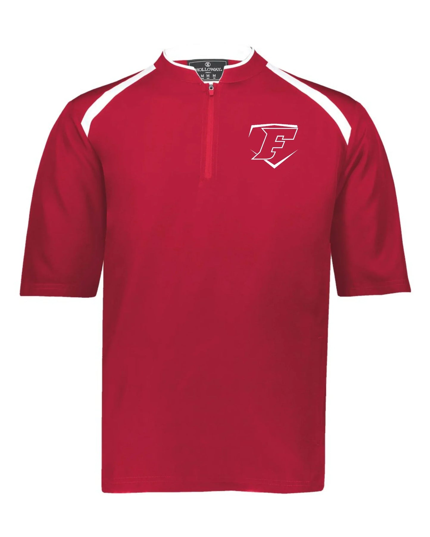 Cap City Force Softball Men's Short Sleeve Quarter-Zip - Varsity92