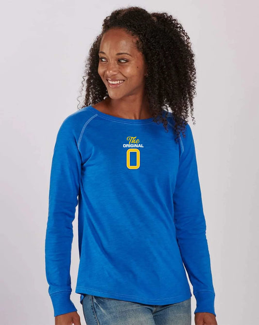 Olentangy Braves “The Original O” Women’s Boxercraft Long-Sleeve Tee - Varsity92