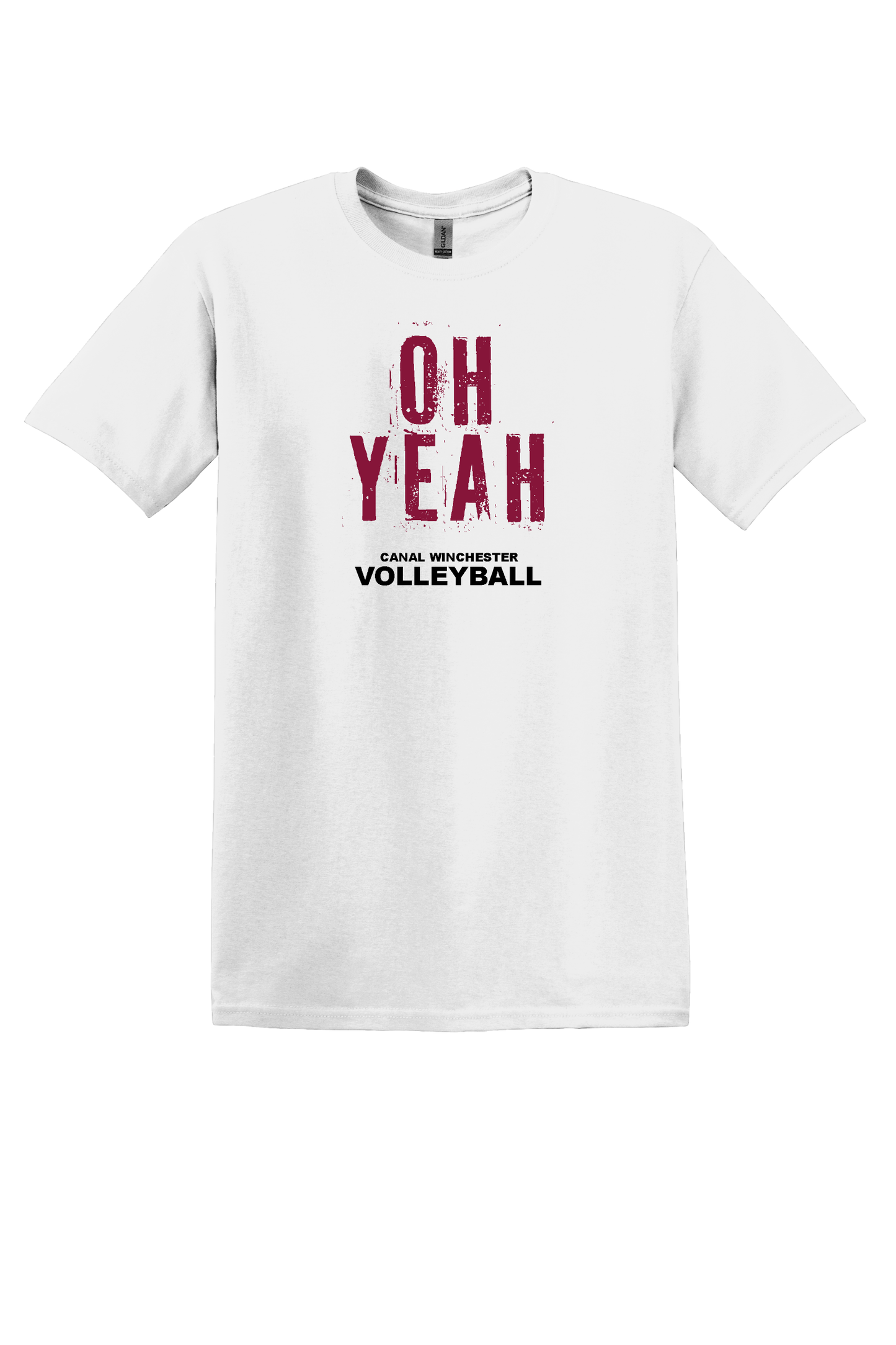"Oh Yeah" Canal Winchester Volleyball Unisex Softstyle Tee