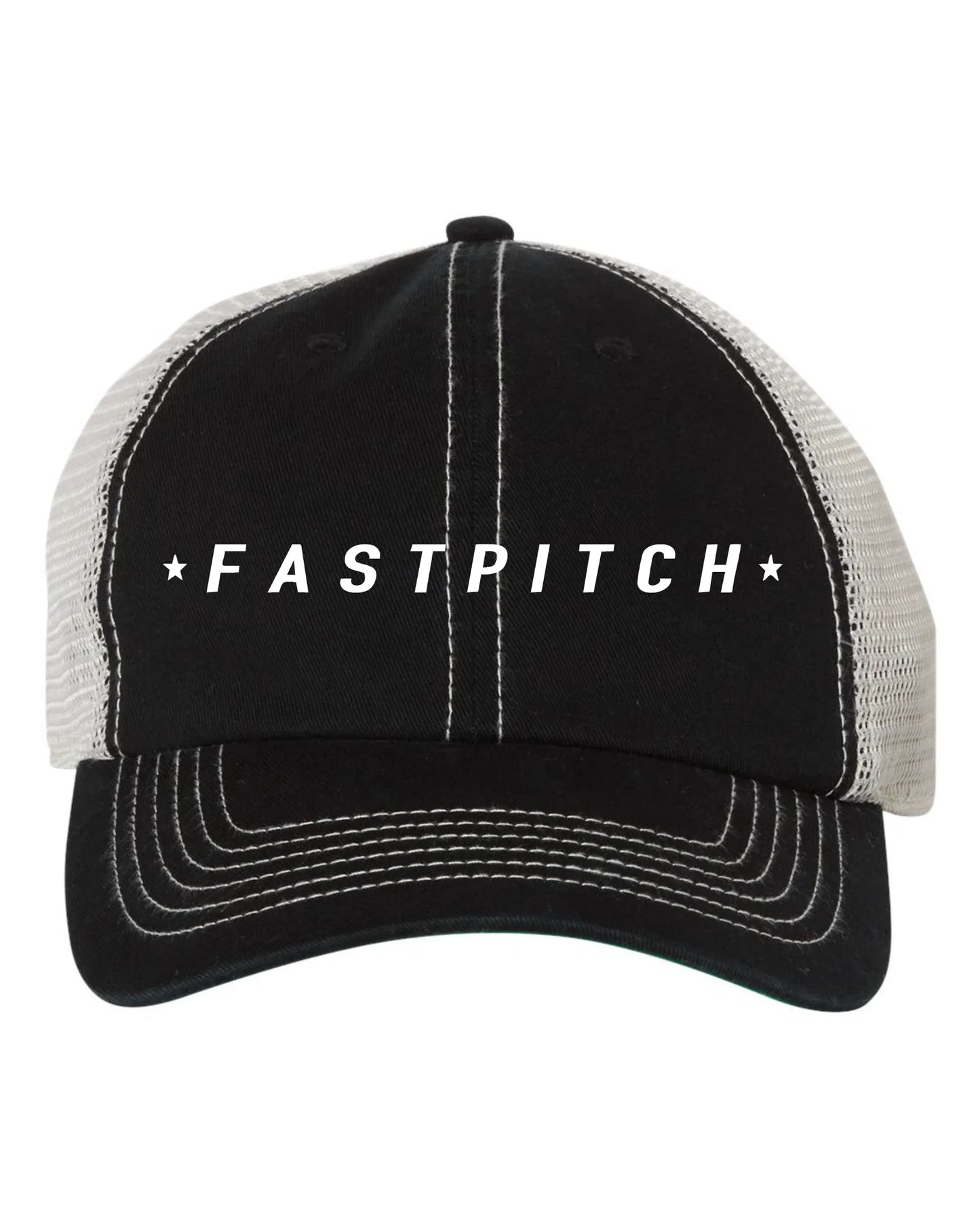 Cap City Force Softball "Fastpitch" ‘47 Embroidered Trawler Hat - Varsity92