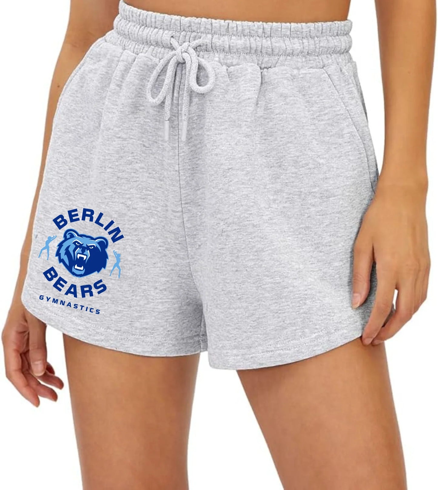 Olentangy "Berlin Bears Gymnastics" Women’s Light Fleece Shorts - Varsity92