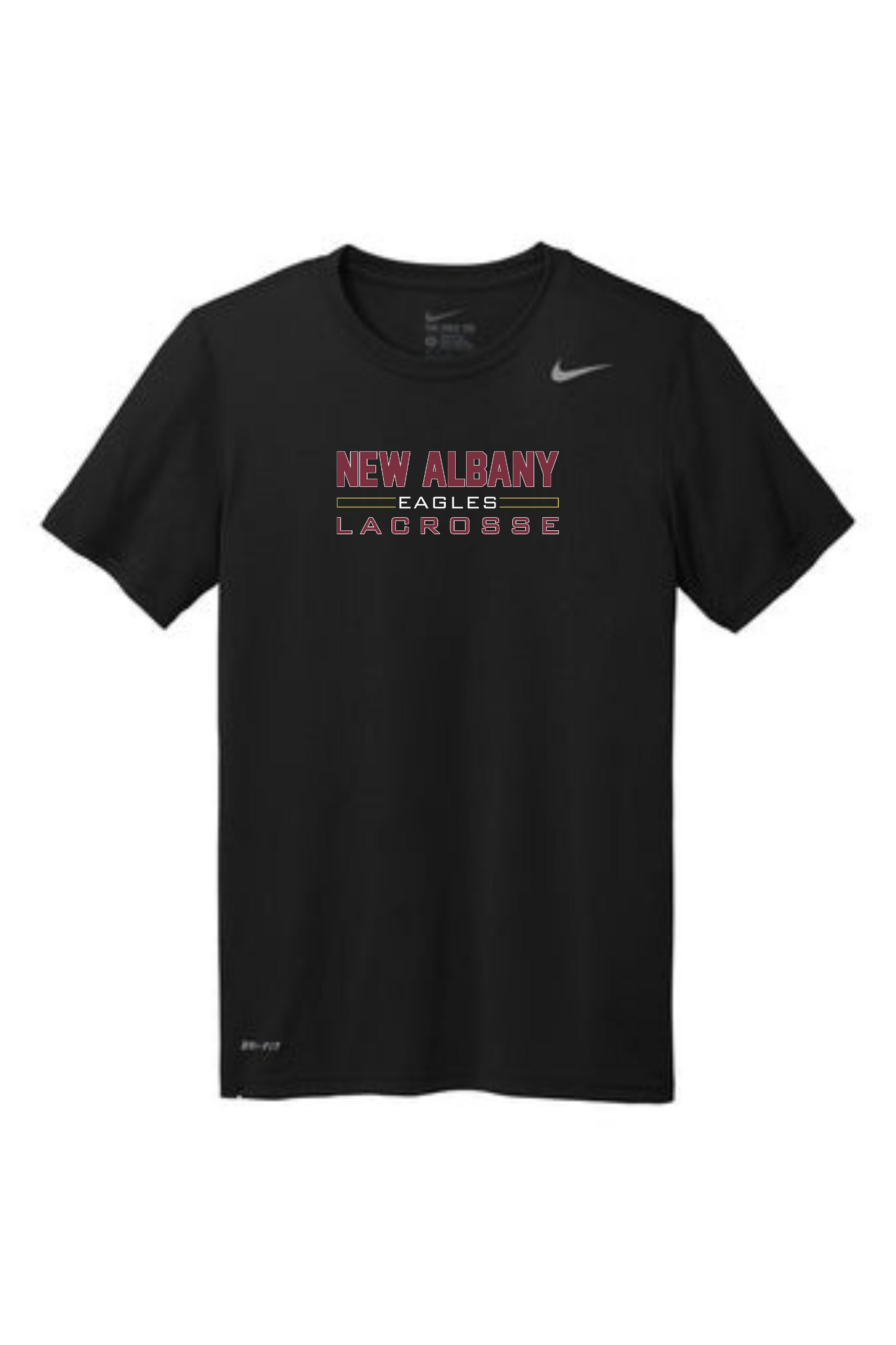 Nike Dri-FIT "New Albany Eagles Lacrosse" YOUTH Legend Tee