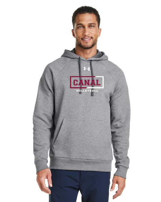 "Canal Volleyball" Under Armour Men's Fleece Hoodie - Varsity92