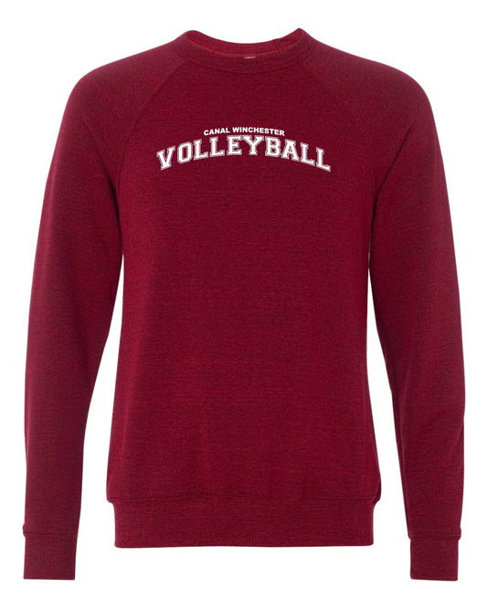 "Canal Winchester Volleyball" Unisex Super Soft Crew Sweatshirt - Varsity92