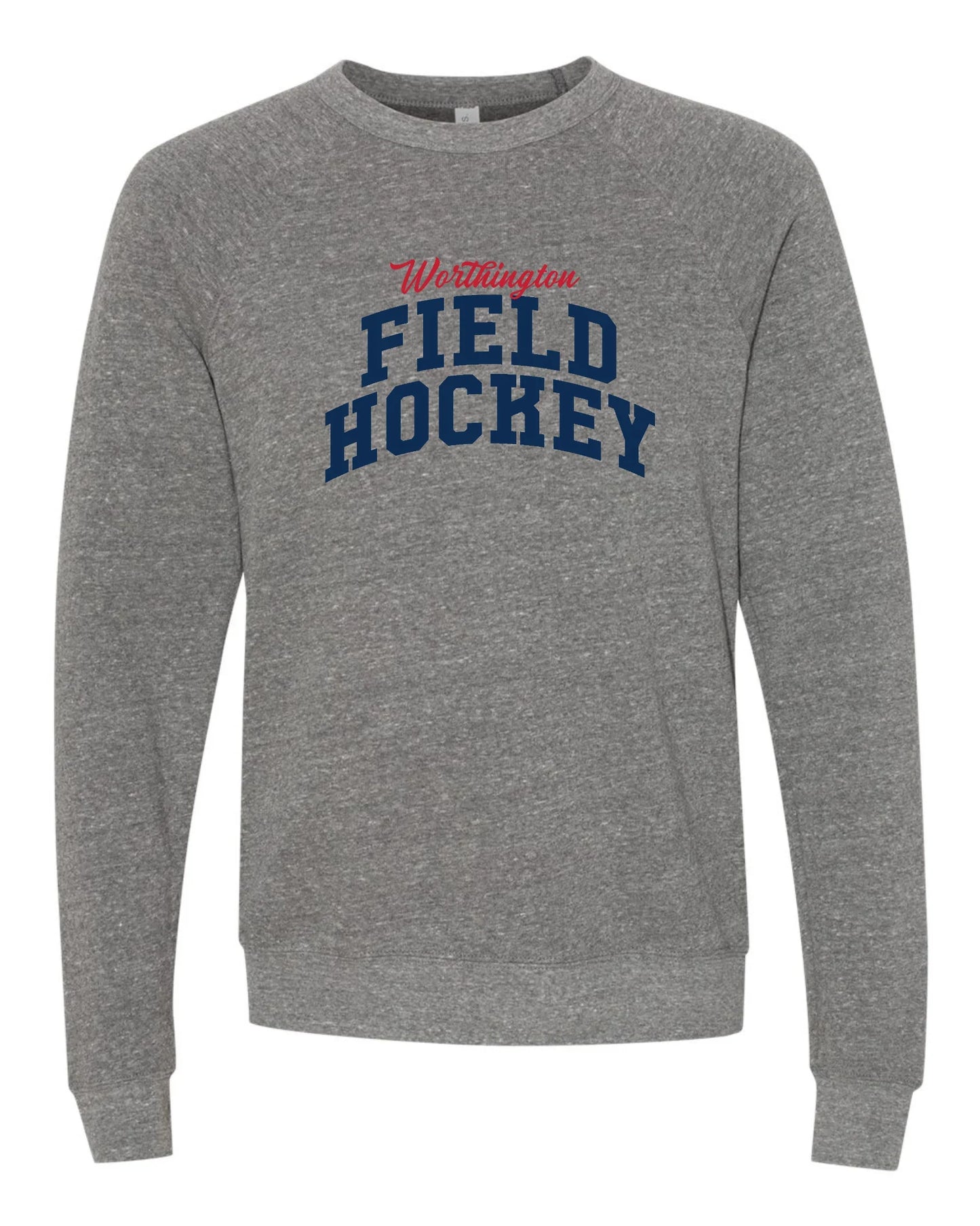 "WORTHINGTON FIELD HOCKEY" Unisex Super Soft Crew Sweatshirt - Varsity92