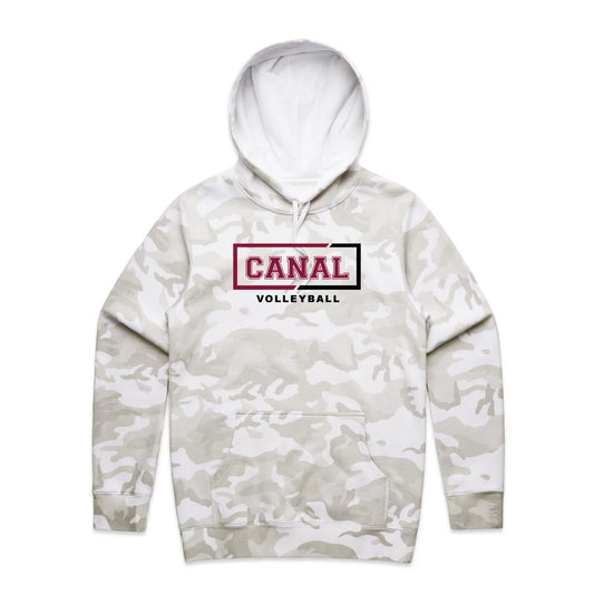 "Canal Volleyball" Camo Hoodie - Varsity92