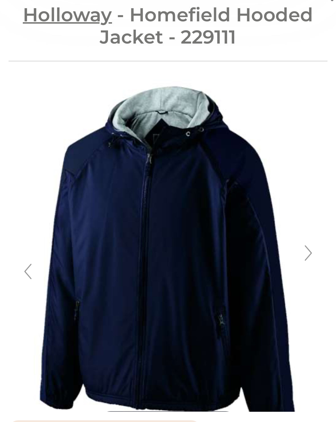 Custom TWHS Softball Coat