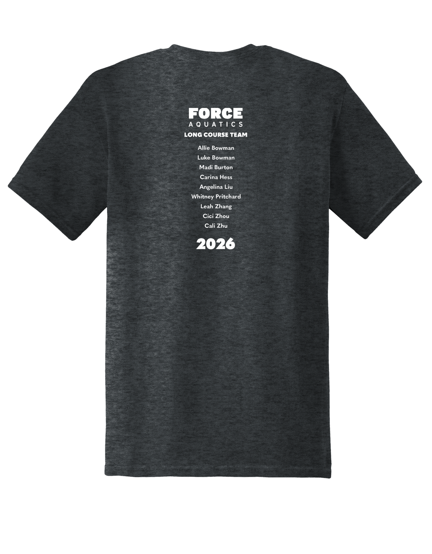 PREORDER – Force Aquatics "2026 Junior Championships" Unisex Softstyle Tee (YOUTH & ADULT SIZES)