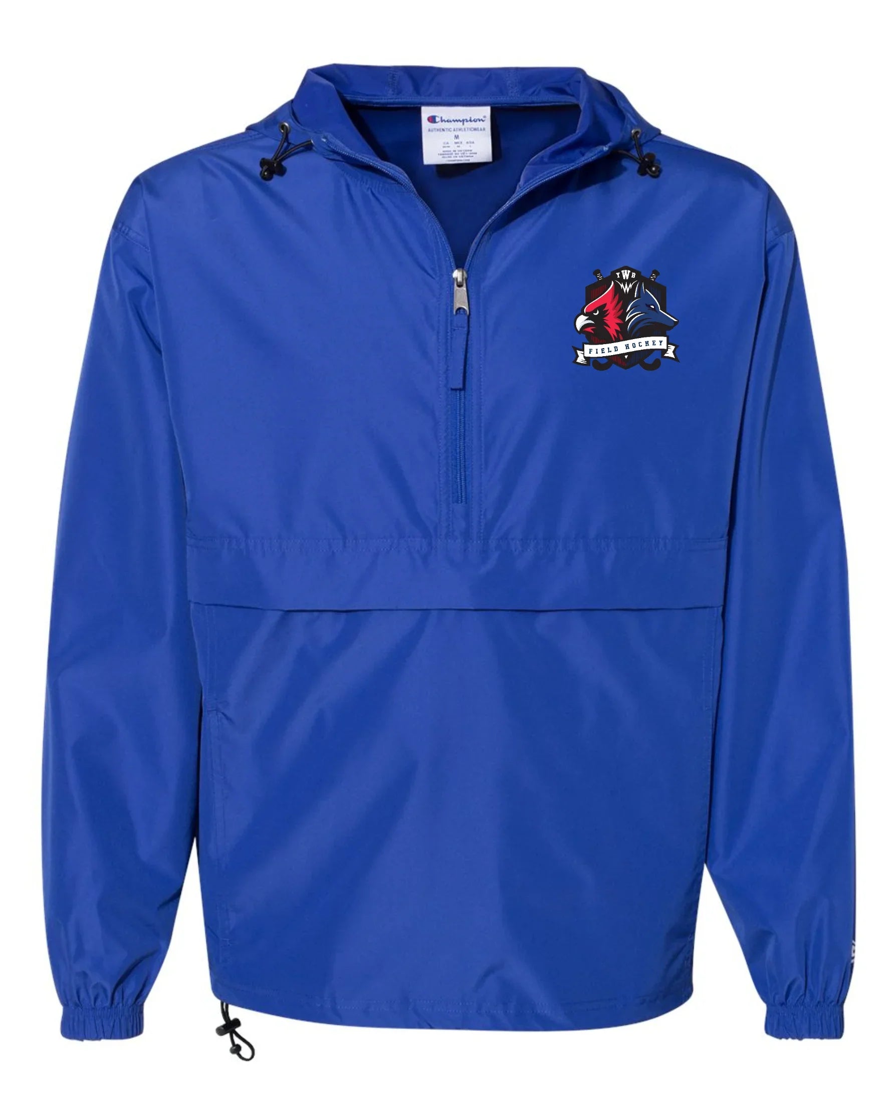 "WYB FIELD HOCKEY" Embroidered Champion Unisex Packable Jacket - Varsity92