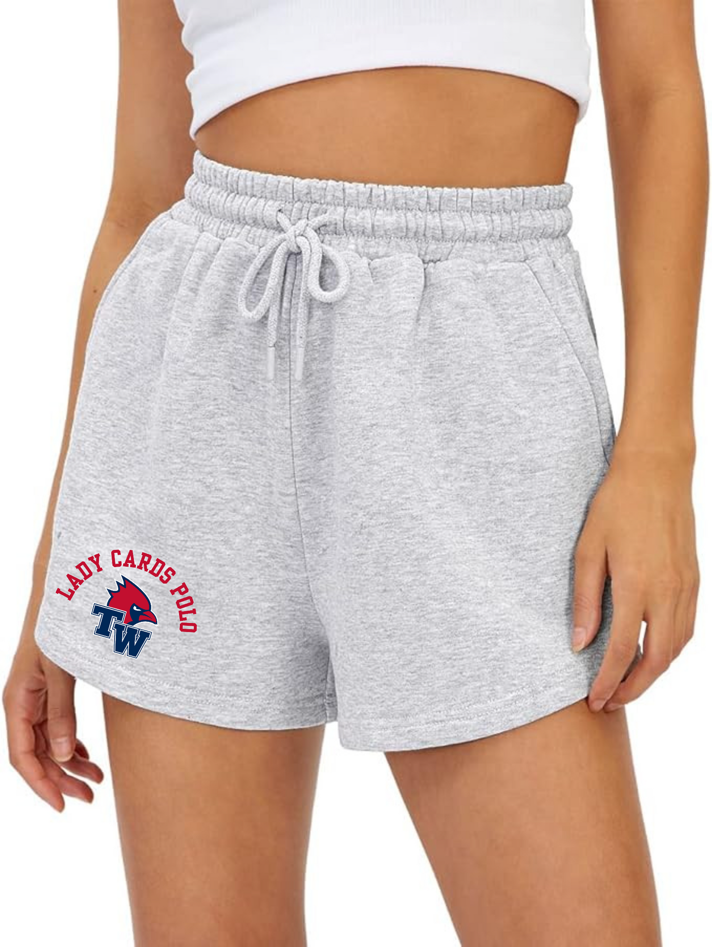 "Lady Cards Polo" Women's Fleece Shorts