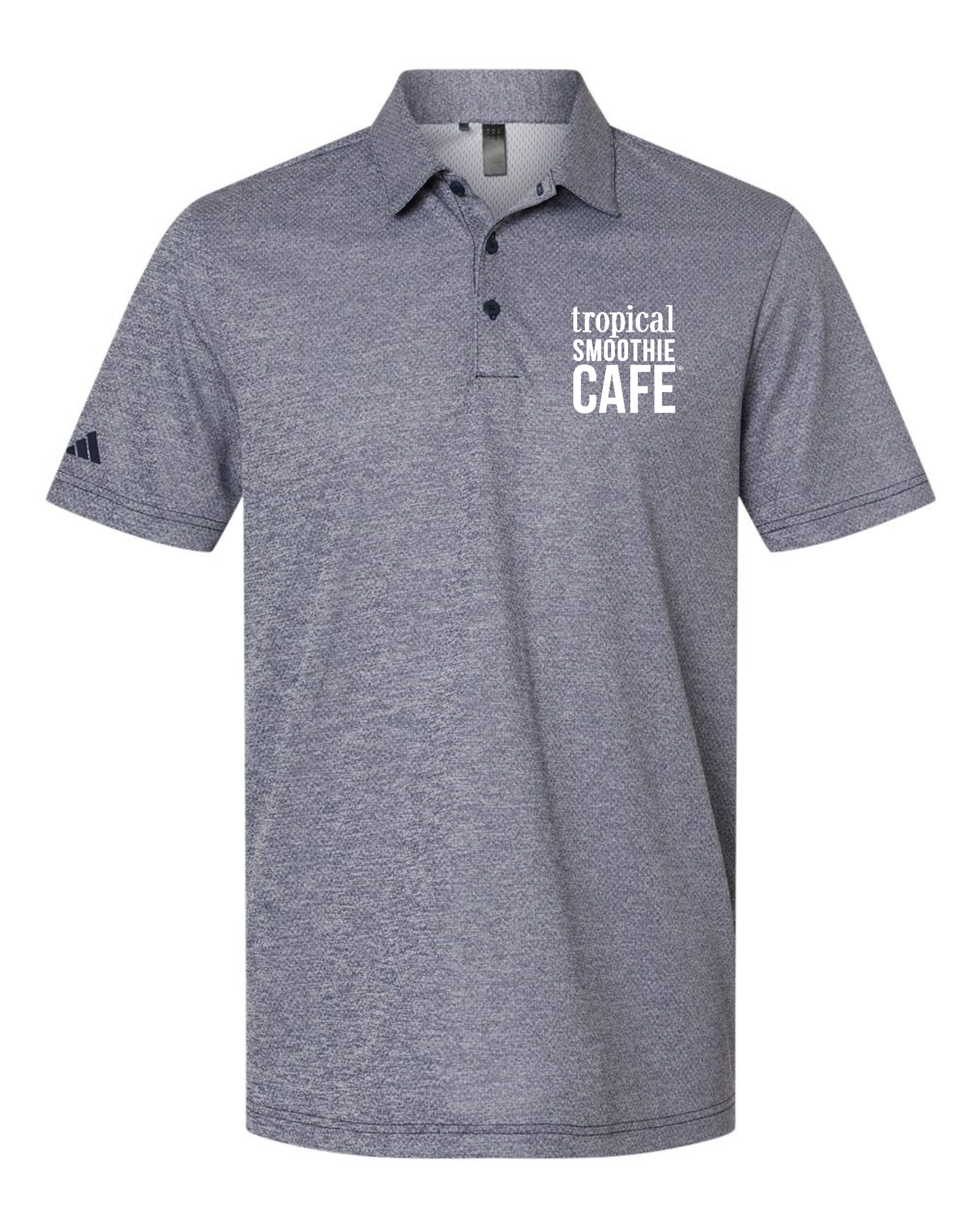 Tropical Smoothie Cafe Men’s Adidas Polo Light Gray