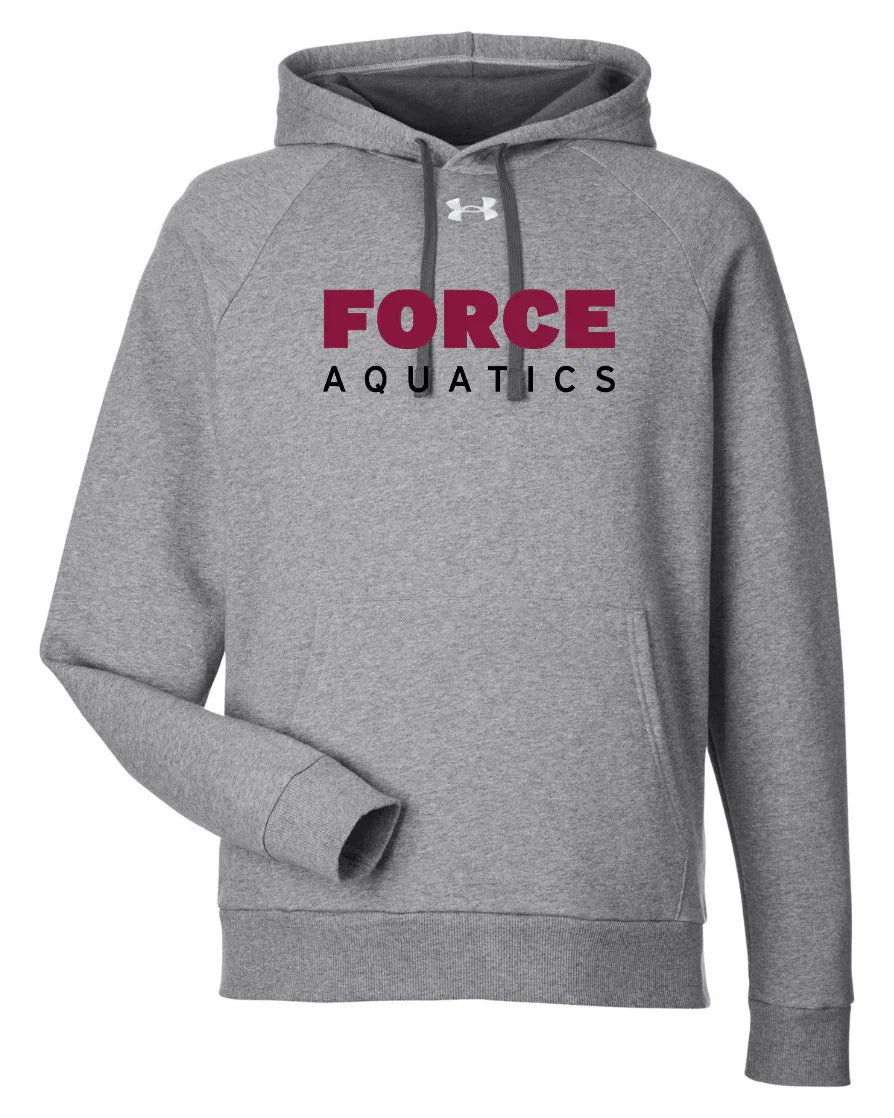 "Force Aquatics" Under Armour Men's Fleece Hoodie - Varsity92