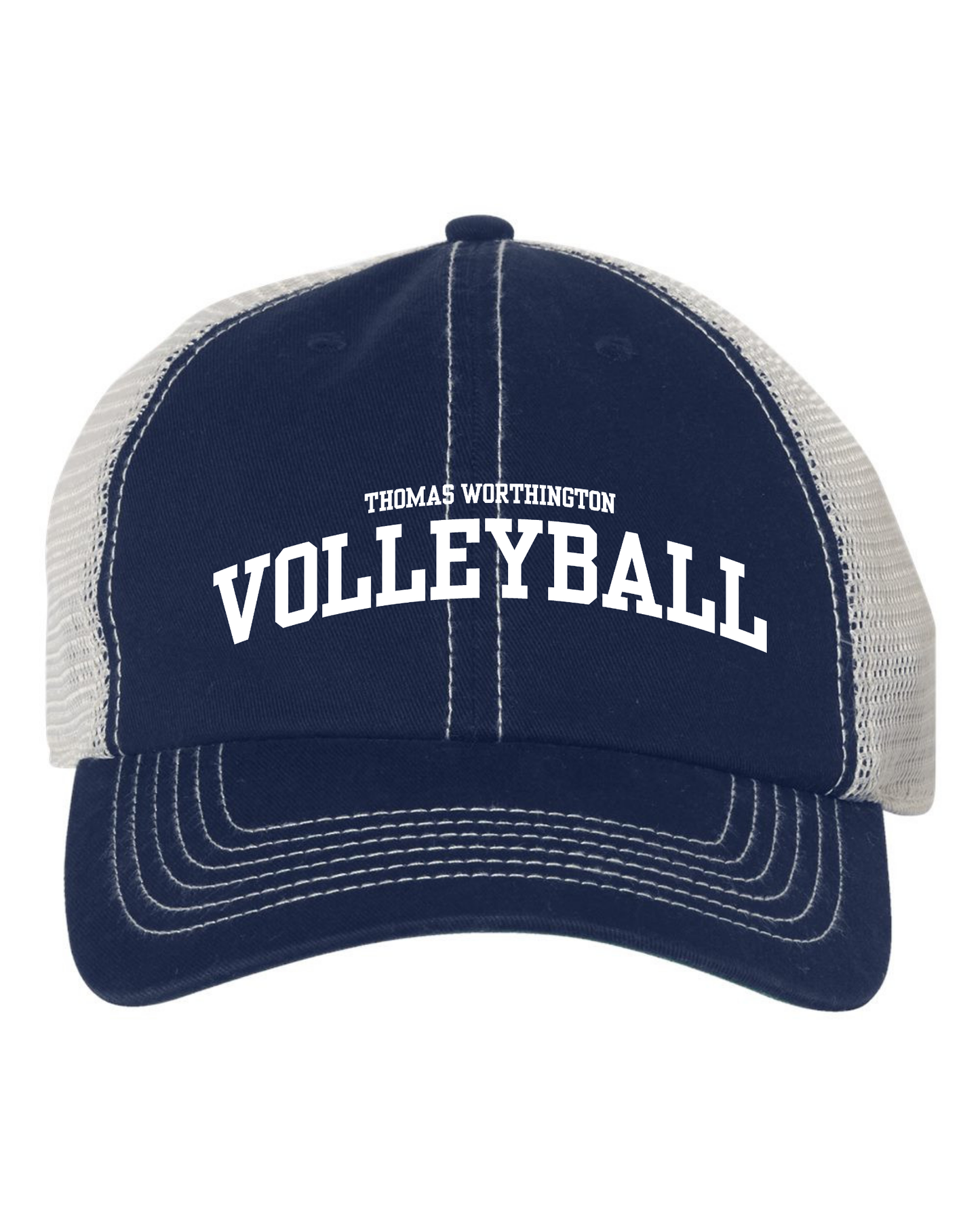“Thomas Worthington Volleyball" '47 Embroidered Trawler Hat