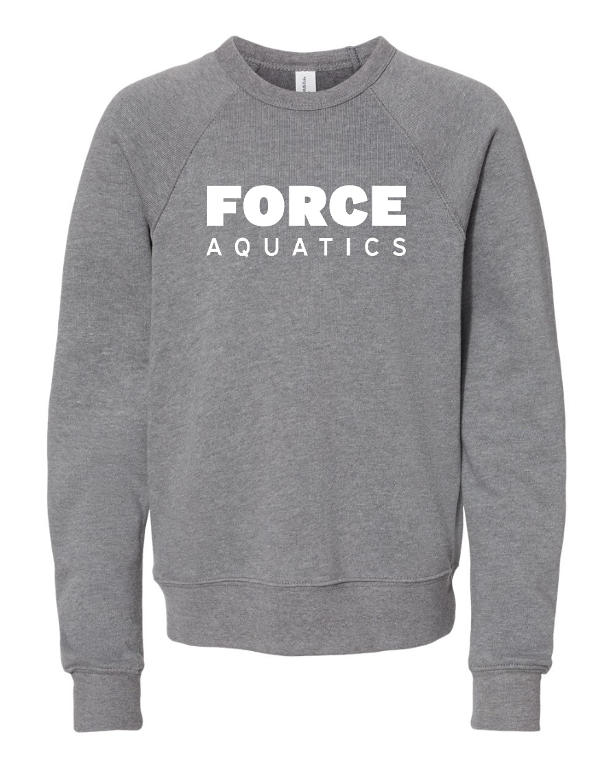 "Force Aquatics" Unisex Super Soft Crew Sweatshirt