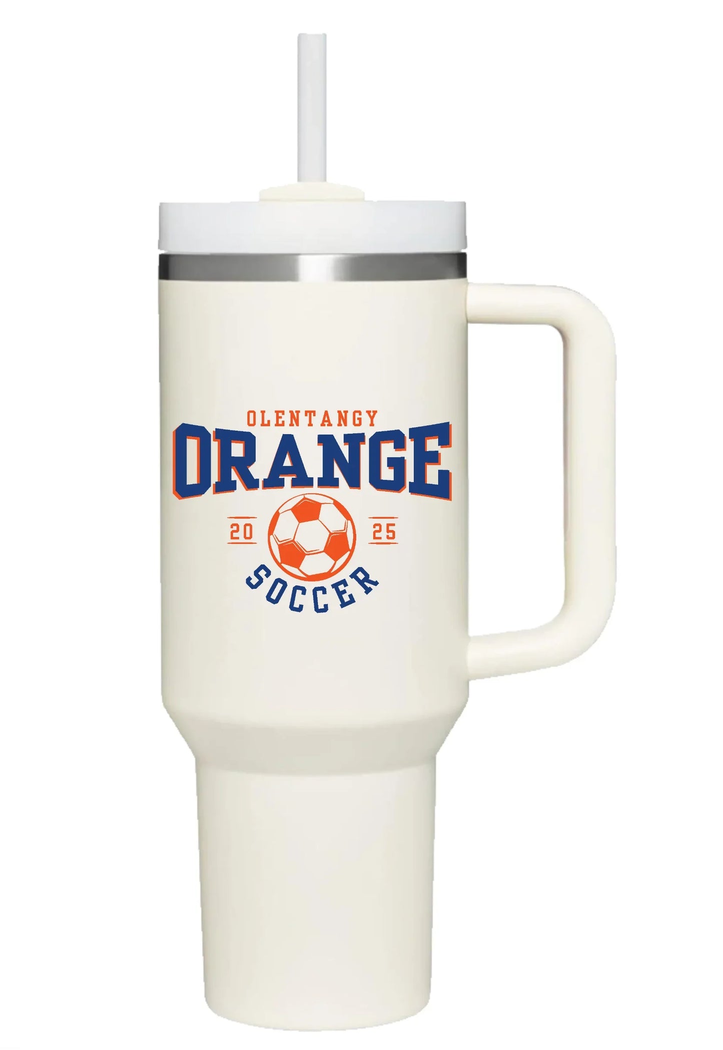Olentangy “Orange Soccer” 40oz Insulated Tumbler - Varsity92