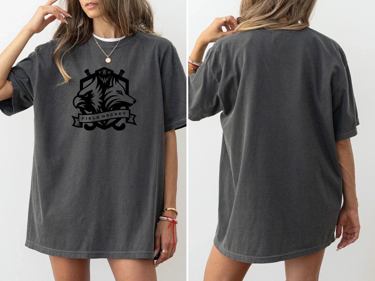 "WYB FIELD HOCKEY" Comfort Colors Unisex Vintage Tee - Varsity92