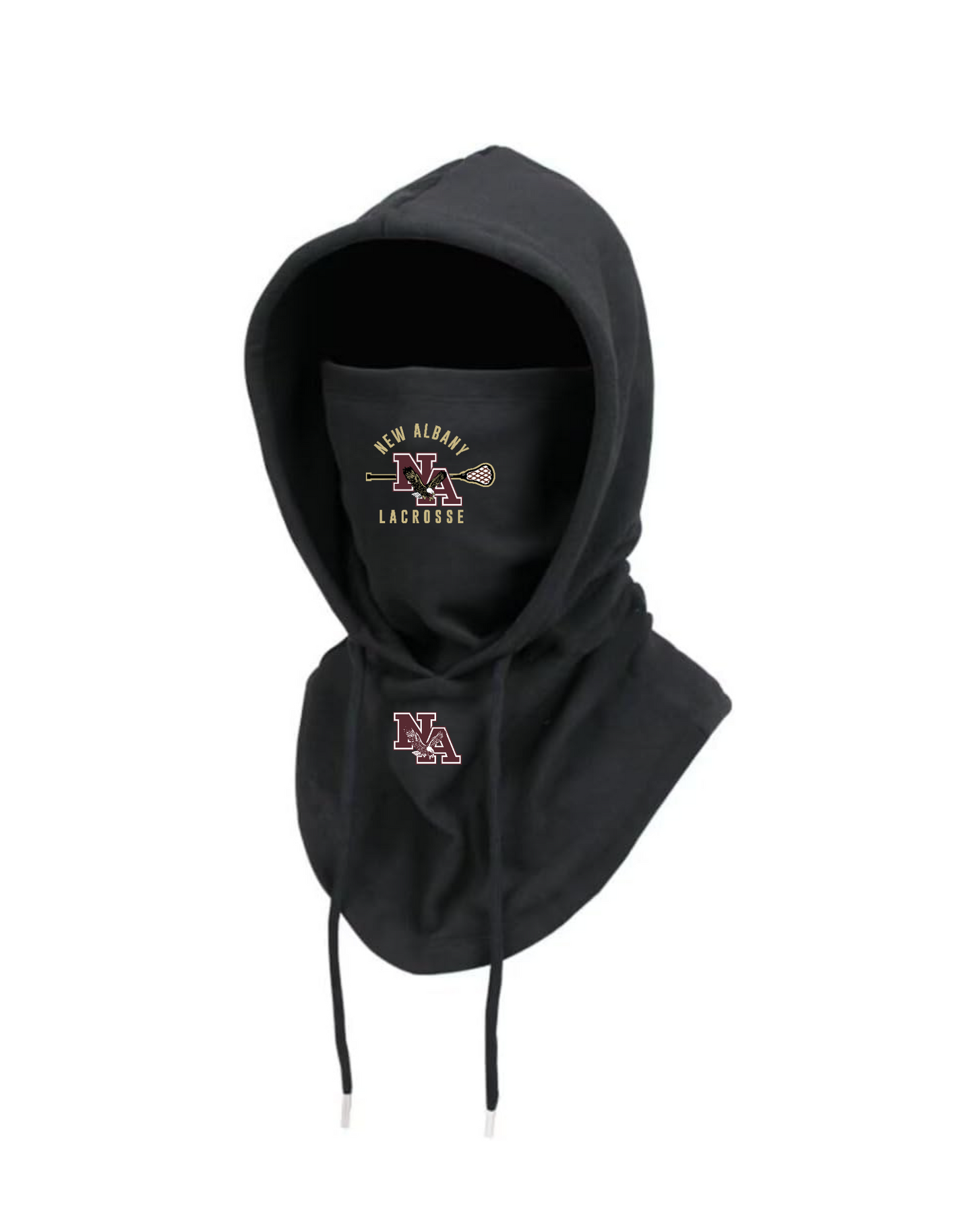 "New Albany Lacrosse" Hooded Neck Gaiter