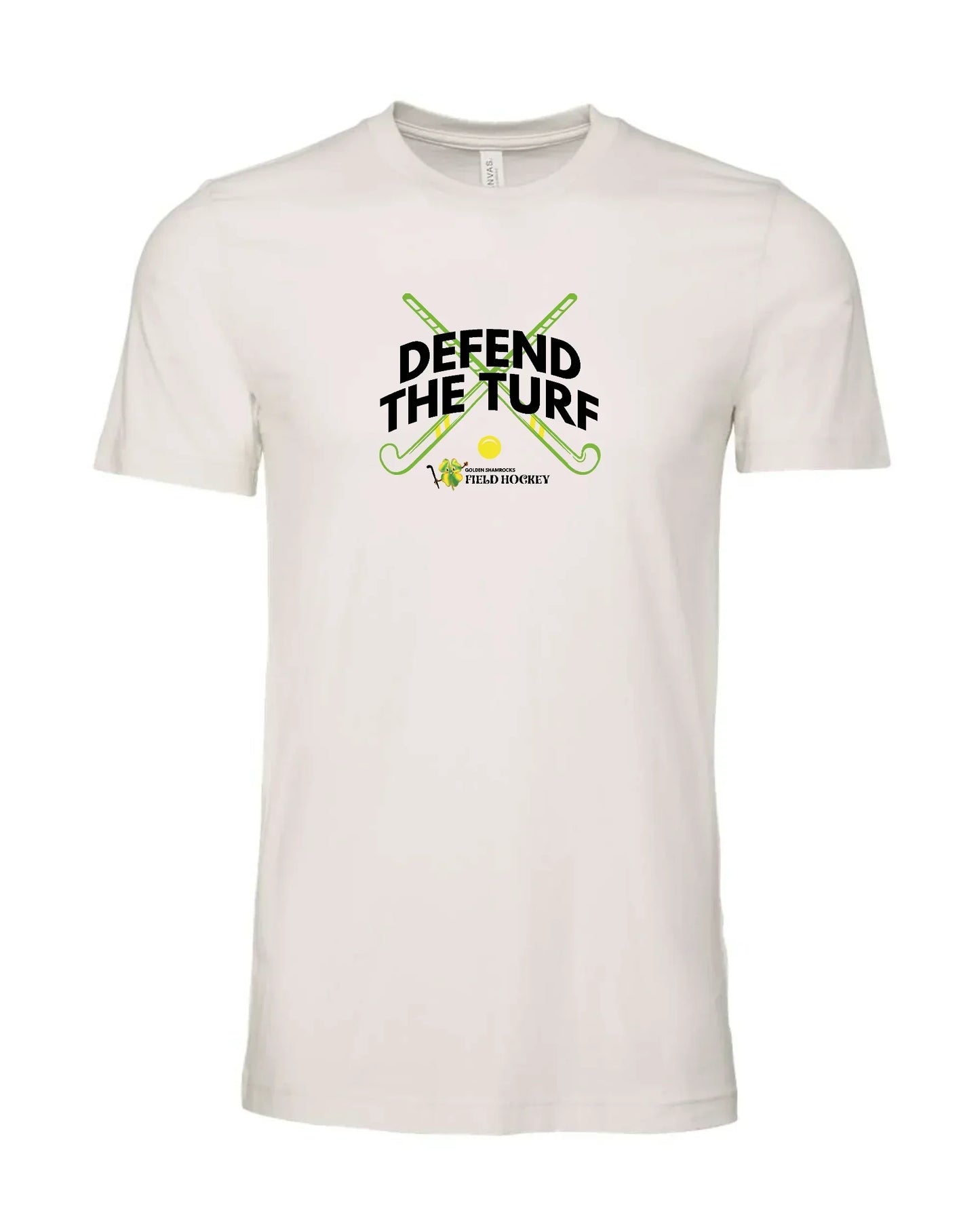 Dublin Field Hockey "Defend The Turf" Youth Super Soft Tee - Varsity92