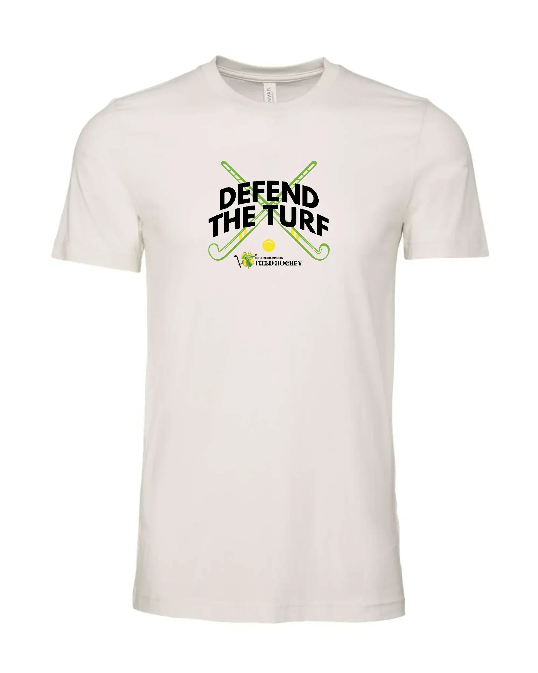 Dublin Field Hockey "Defend The Turf" Youth Super Soft Tee - Varsity92