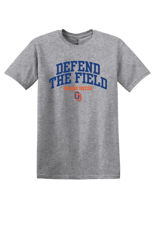 Olentangy Orange "Defend The Field " Unisex Softstyle Tee - Varsity92