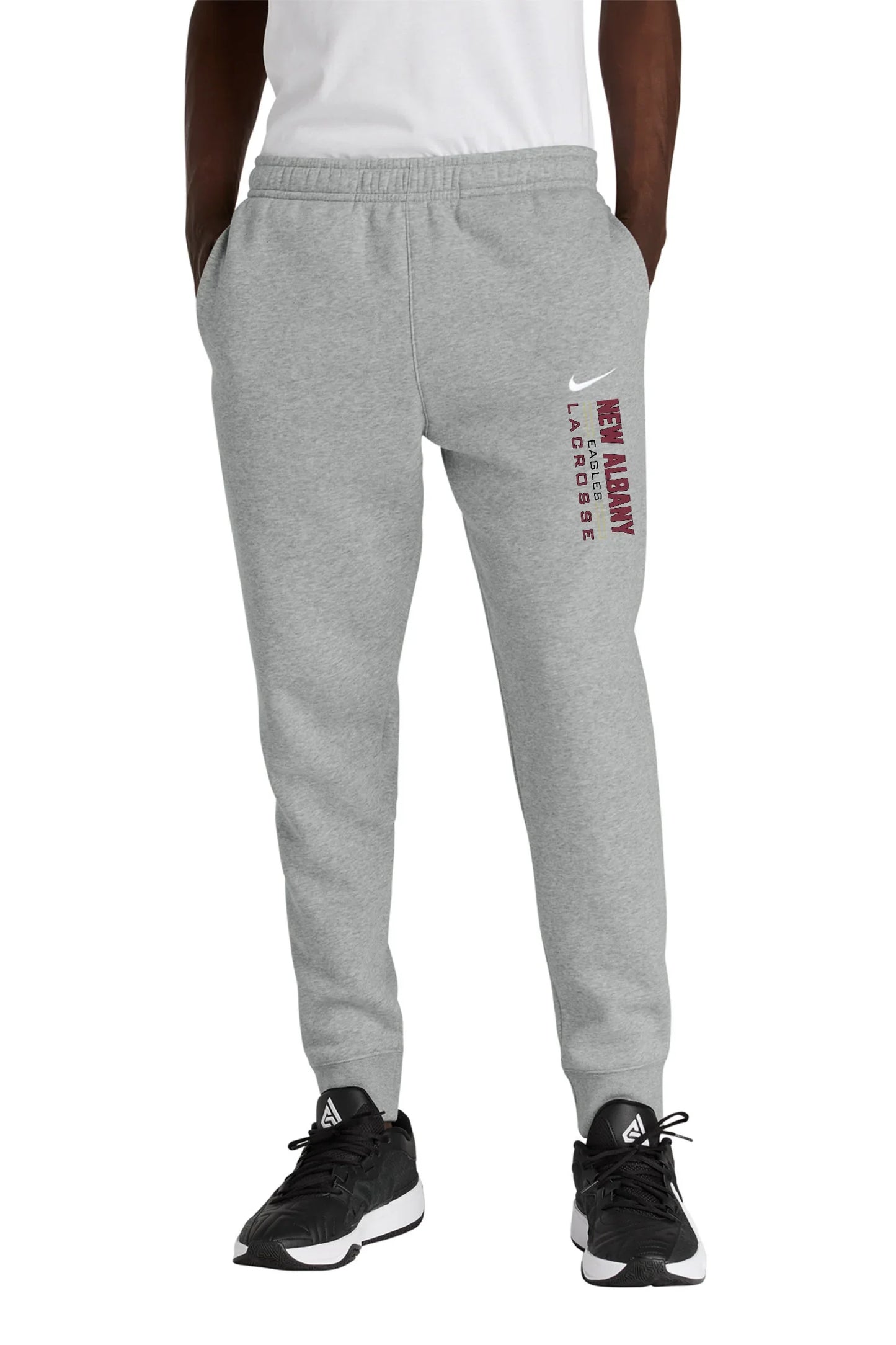 Nike "New Albany Eagles Lacrosse" Men's Nike Club Fleece Jogger - Varsity92