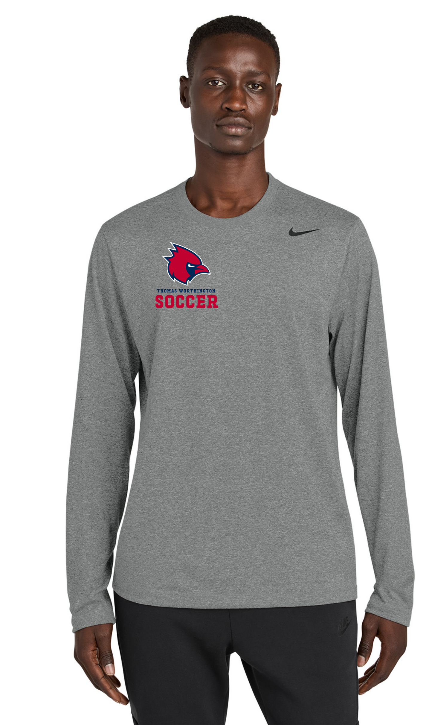 "Thomas Worthington Soccer" Nike Men's rLegend Long Sleeve Tee