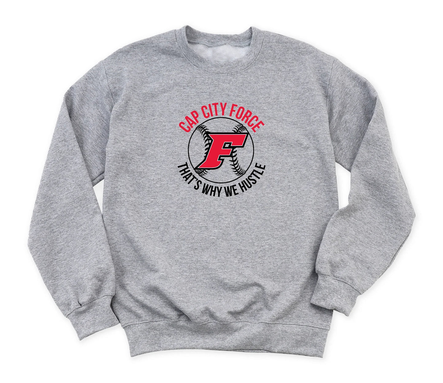 Cap City Force "That’s Why We Hustle" Unisex Heavy Blend Crew - Varsity92