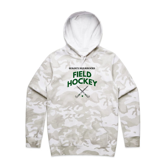 Dublin Field Hockey "Golden Shamrocks Field Hockey" Camo Hoodie - Varsity92