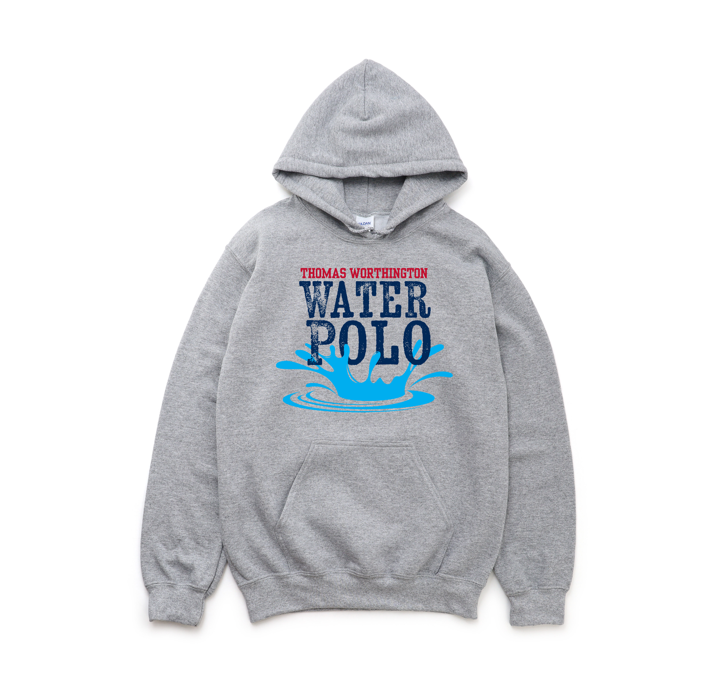 "Thomas Worthington Water Polo" Splash Unisex Heavy Blend Hoodie