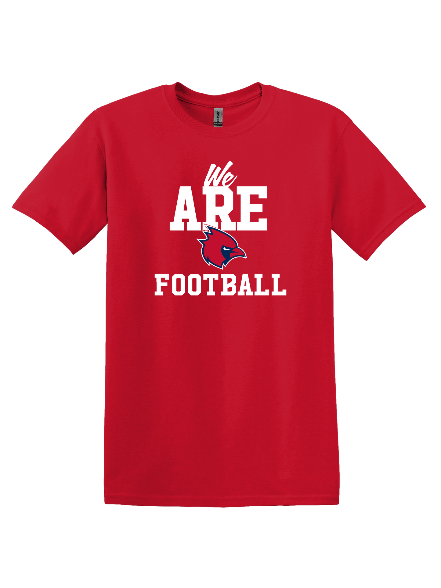 "We Are Cardinal Football" Thomas Worthington Softstyle Unisex Tee (Adult & Youth Sizes)