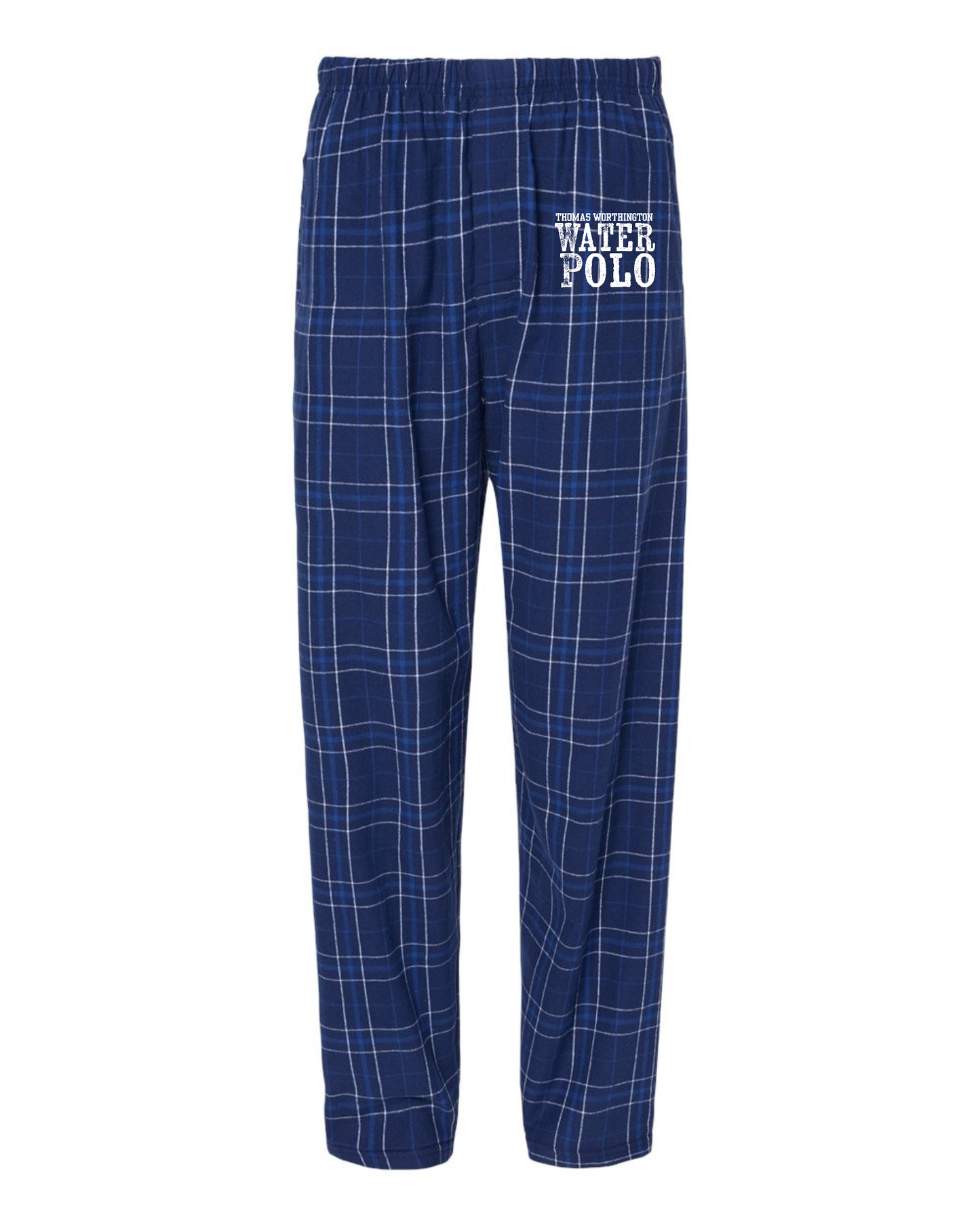 "Thomas Worthington Water Polo" Men's Flannel Lounge Pants