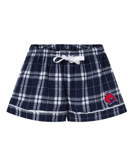 Cardinal Boxercraft Women’s Flannel Shorts - Varsity92