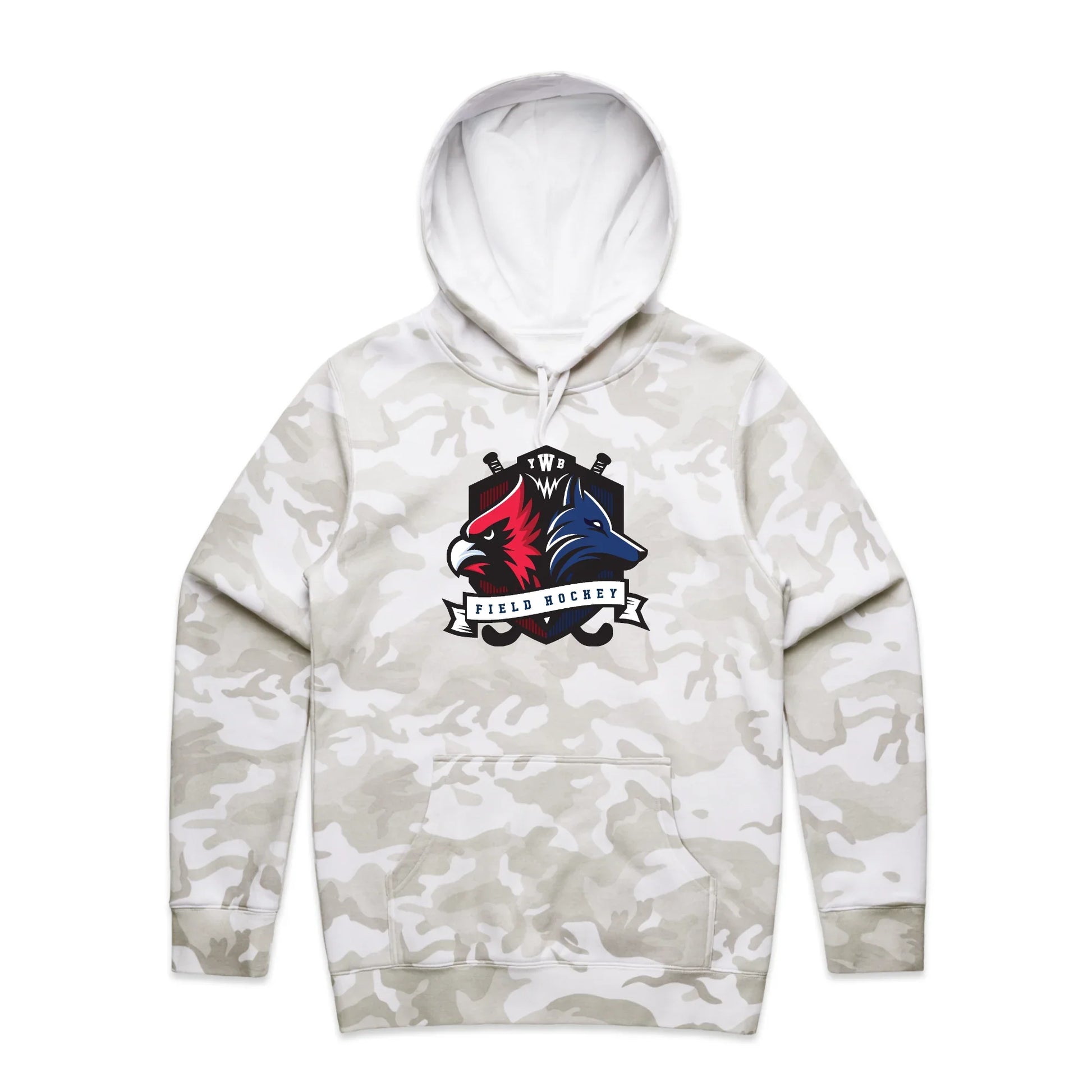"WYB FIELD HOCKEY" Camo Hoodie - Varsity92