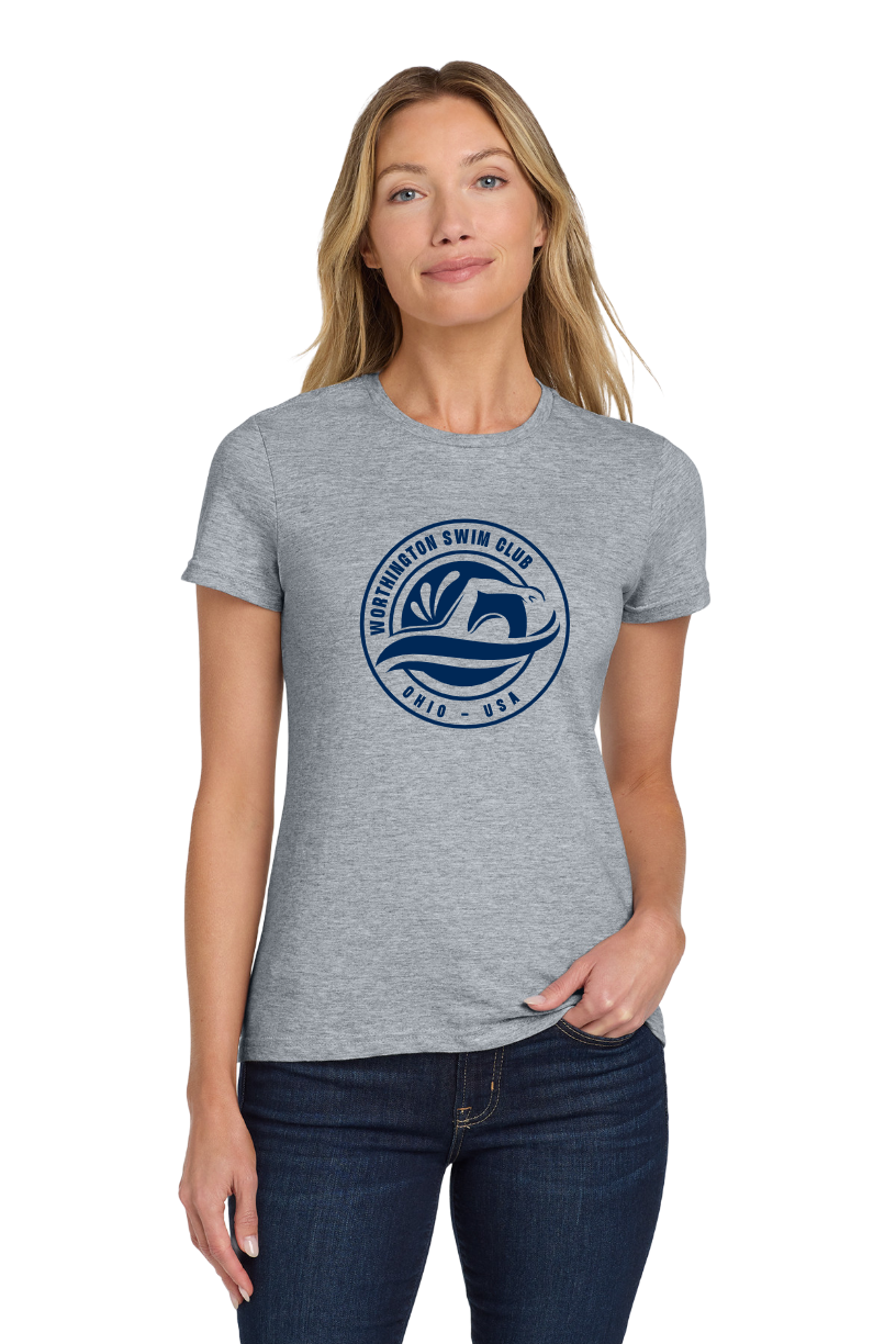 "Worthington Swim Club" Women's Softstyle Tee