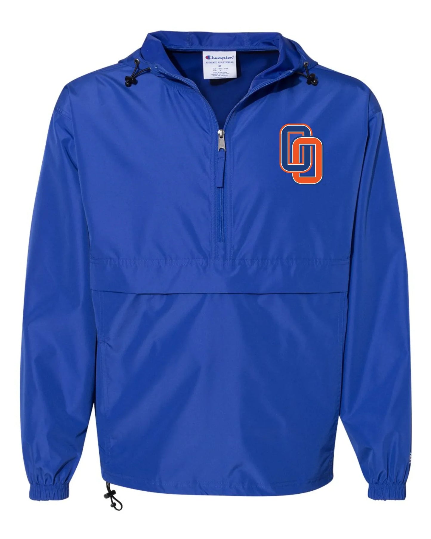 Olentangy Orange "Double O" Unisex Embroidered Champion Packable Jacket - Varsity92