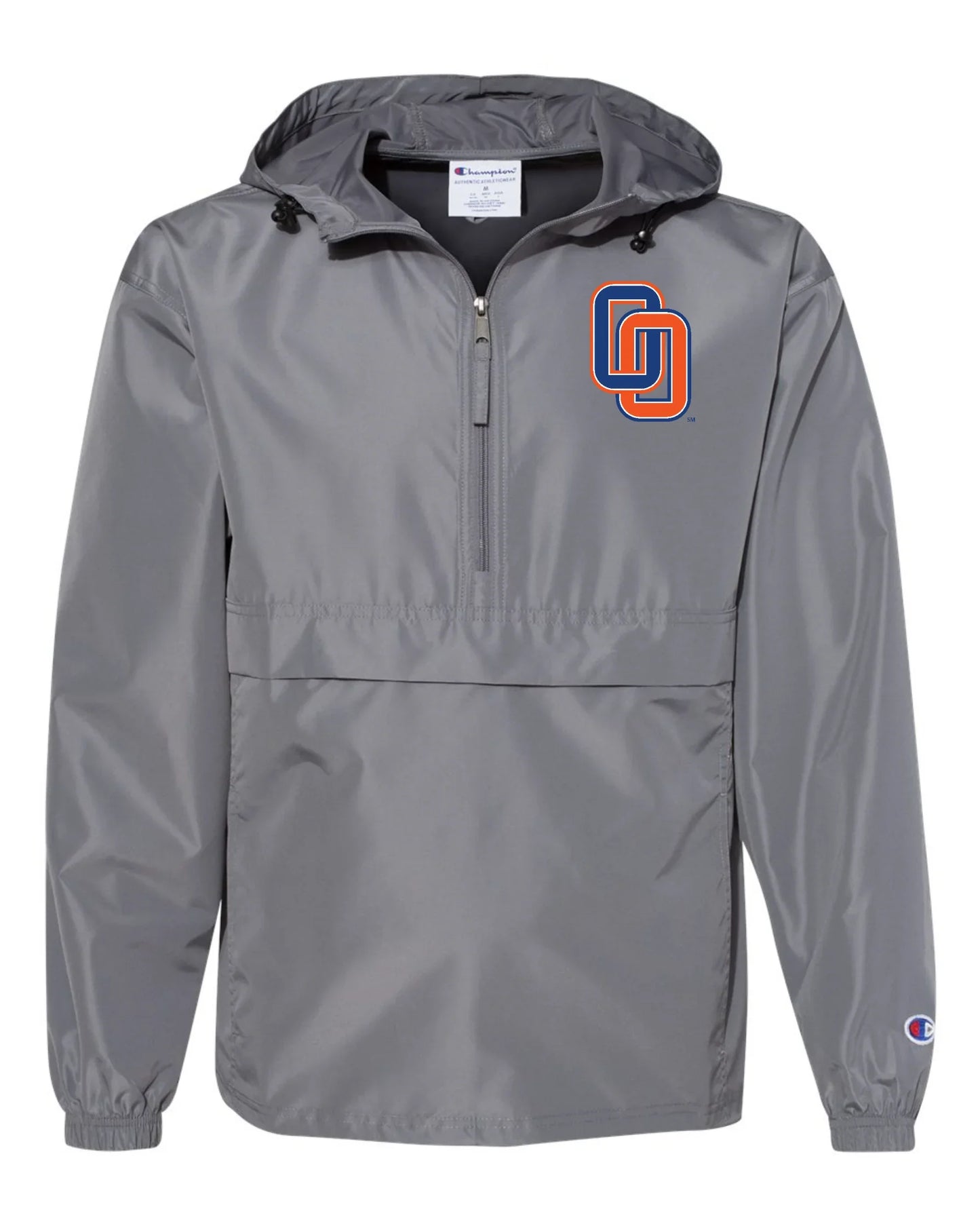 Olentangy Orange "Double O" Unisex Embroidered Champion Packable Jacket - Varsity92
