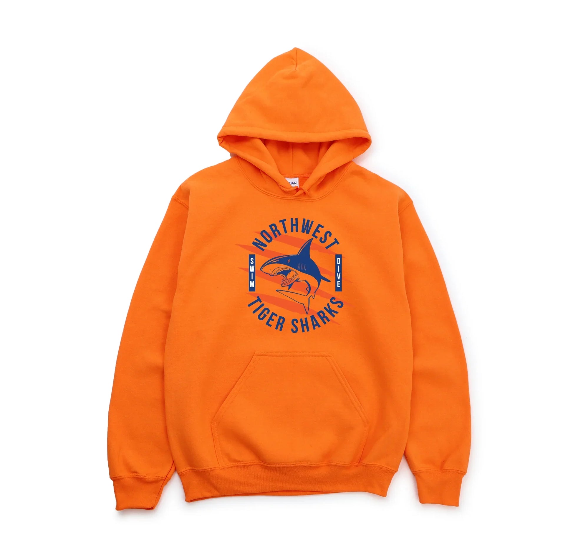Northwest Swim "2025 TIGERSHARKS" Youth Unisex Heavy Blend Hoodie - Varsity92