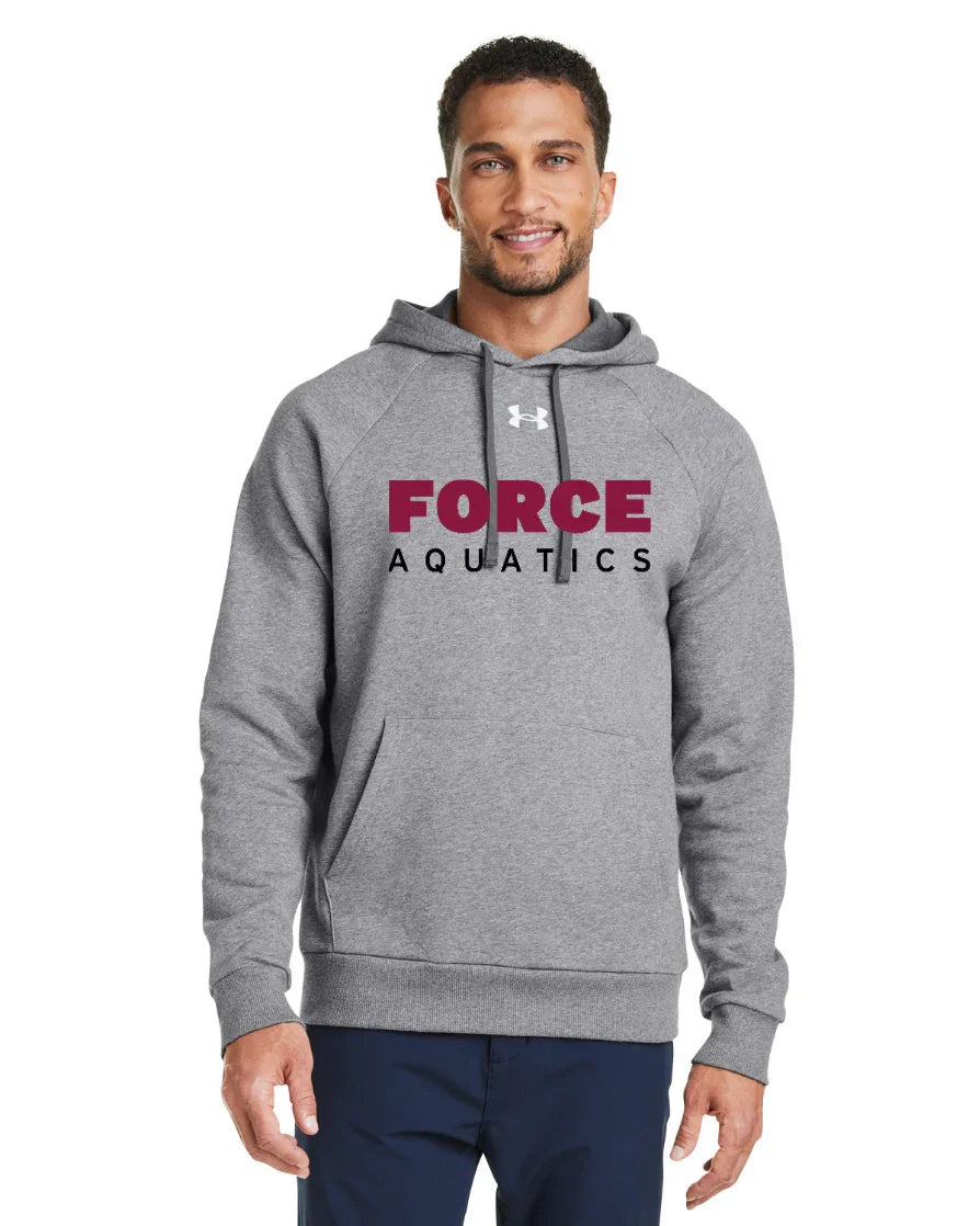 "Force Aquatics" Under Armour Men's Fleece Hoodie - Varsity92