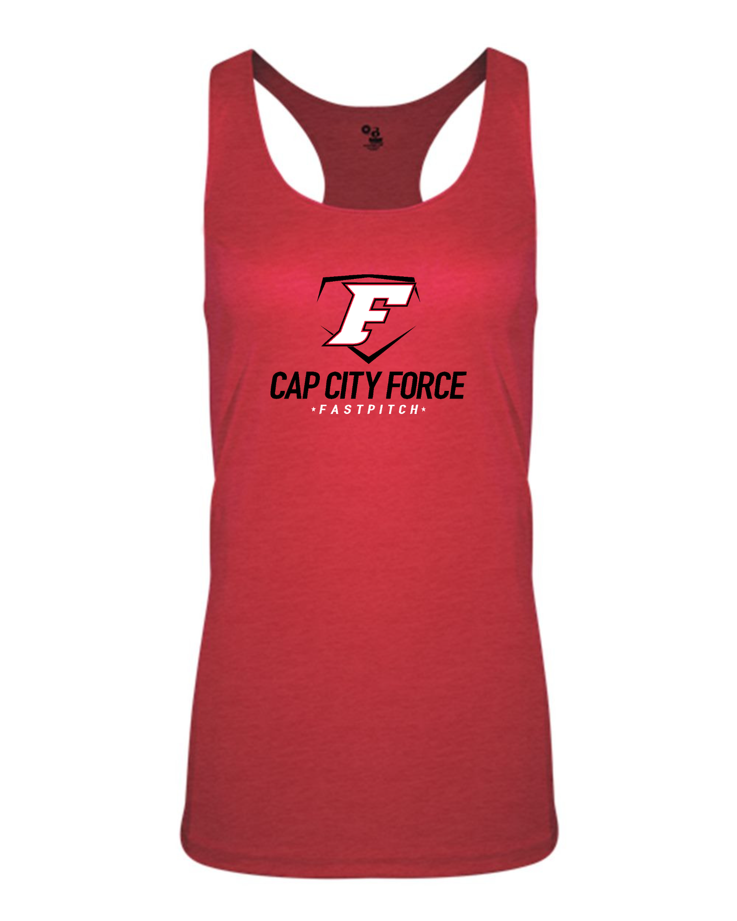 Cap City Force Softball Performance Women's Racerback Tank