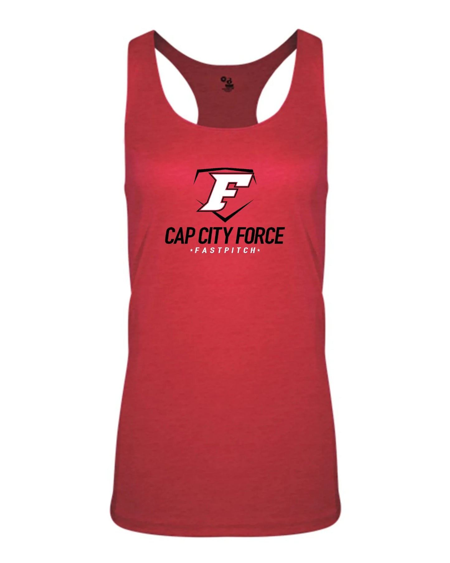 Cap City Force Softball Performance Women's Racerback Tank - Varsity92