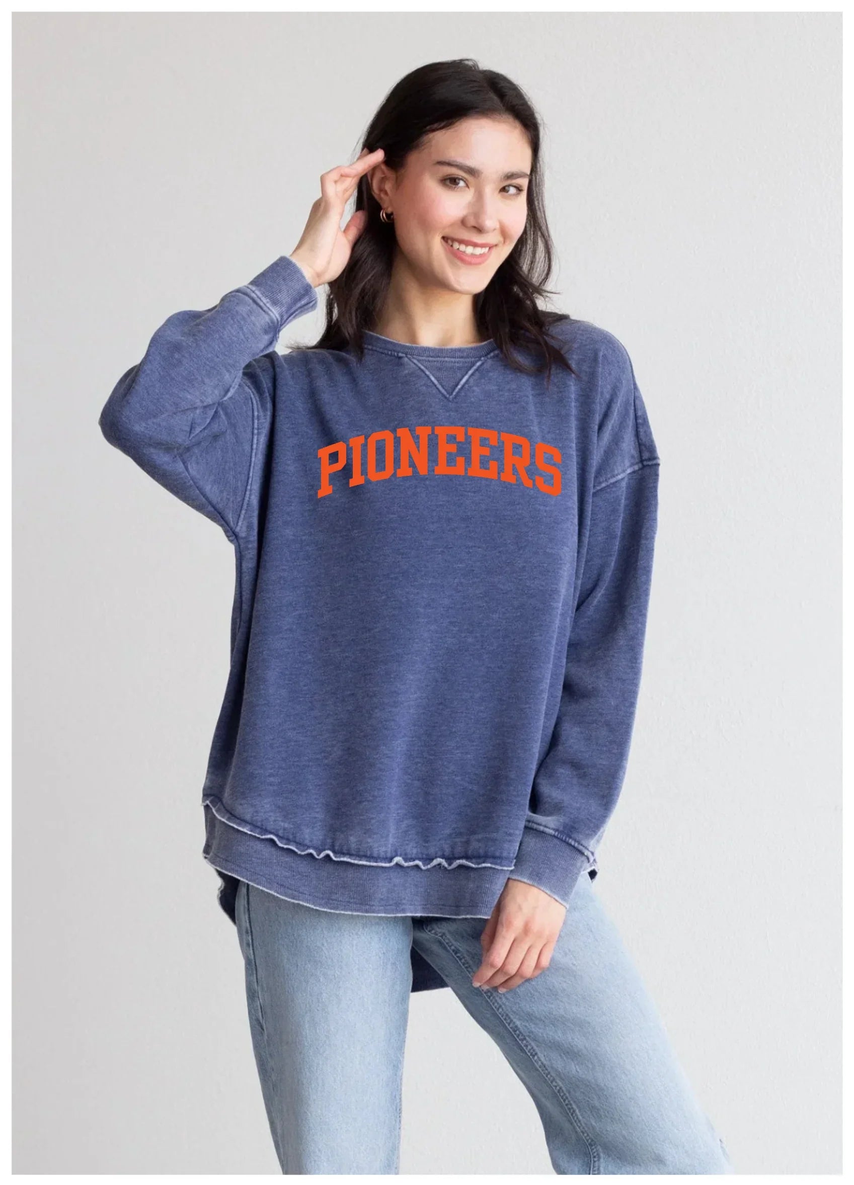 “Pioneers” myMascot Women’s Campus Crew - Varsity92
