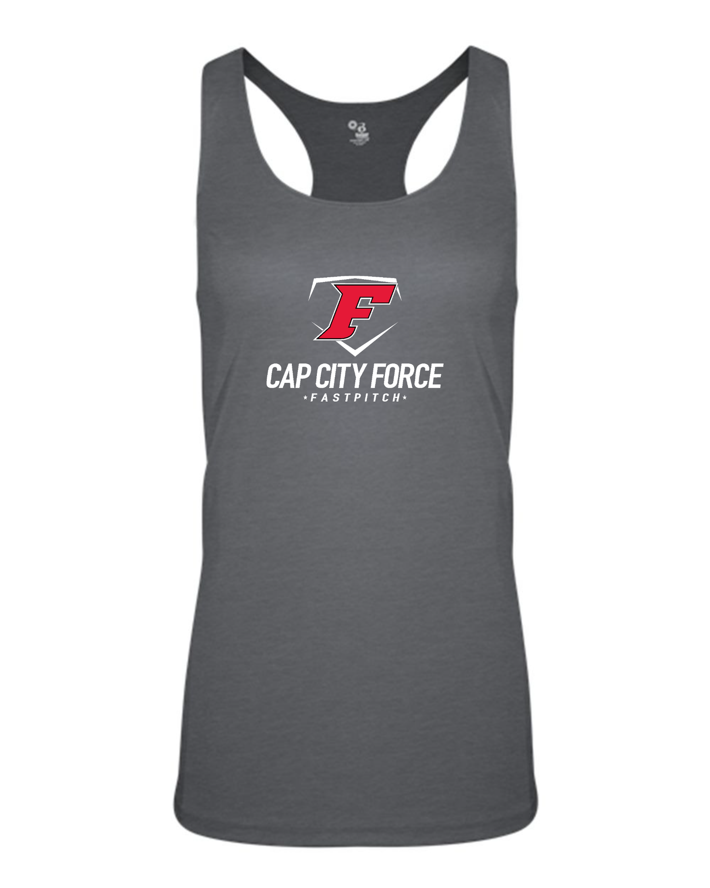 Cap City Force Softball Performance Women's Racerback Tank