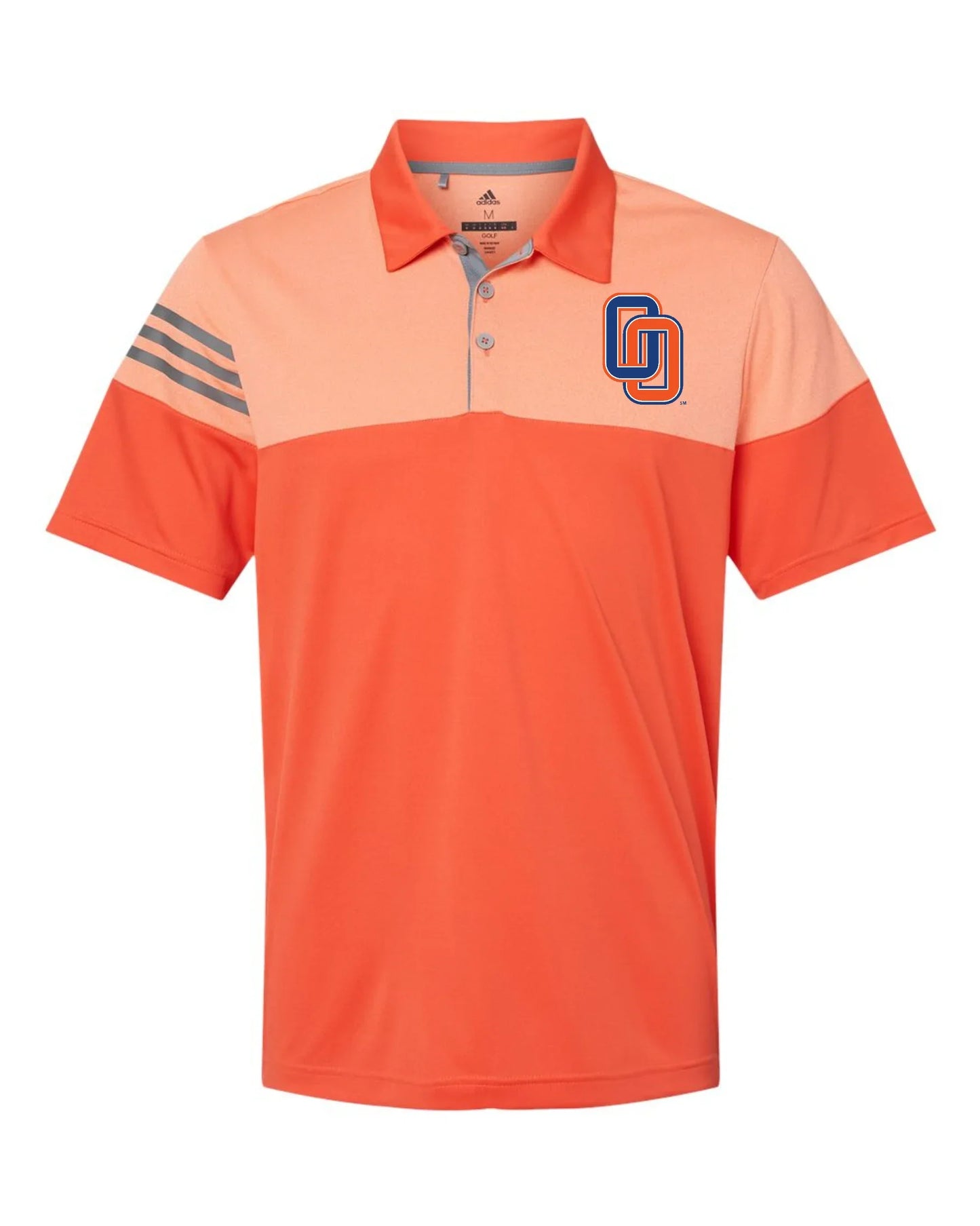 Olentangy Orange “Double OO” Men’s Embroidered Adidas Polo - Varsity92
