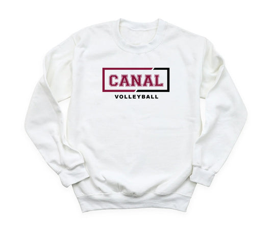 "Canal Volleyball" Youth Unisex Heavy Blend Crew - Varsity92