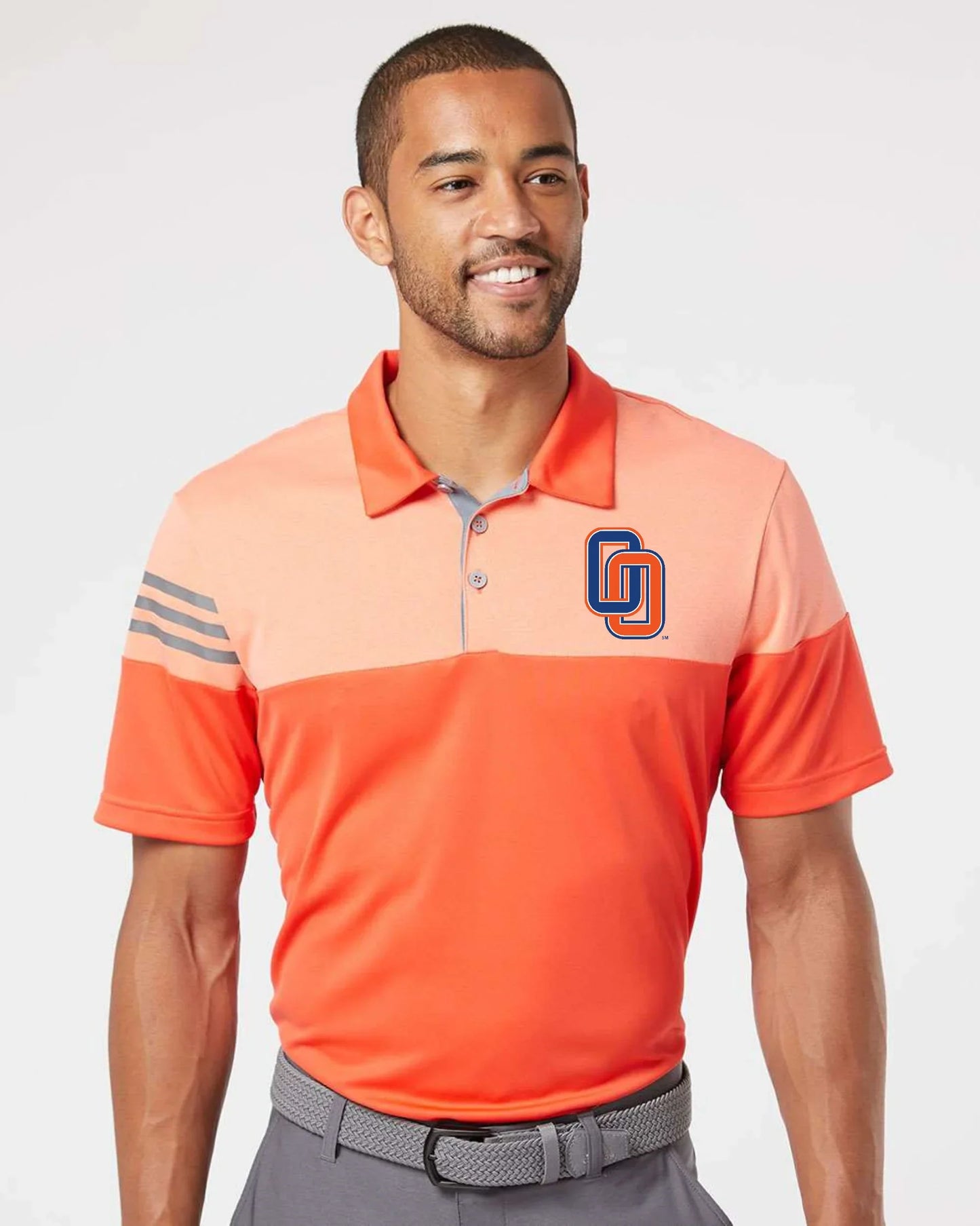 Olentangy Orange “Double OO” Men’s Embroidered Adidas Polo - Varsity92